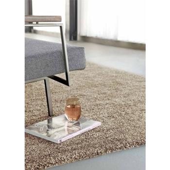范登伯格 羅納 經典素面比利時進口厚織地毯-棕款-160x230cm