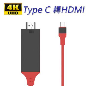 法拉利Type C 轉HDMI數位4K影音轉接線-簡易版 安卓轉電視 Type C hdmi