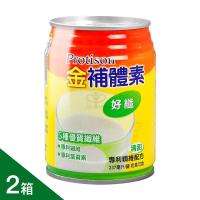 加贈8罐及衛生紙6包【媽媽藥妝】金補體素 好纖(清甜)配方食品 237ml*24罐/箱 X2箱