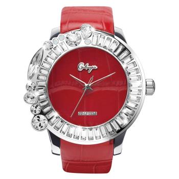 Galtiscopio迦堤JoliSimple祖利系列手錶-紅/50mmJSSS001RLS