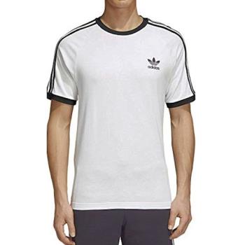 Adidas 2020男時尚棉質修身白色圓領短袖ㄒ恤