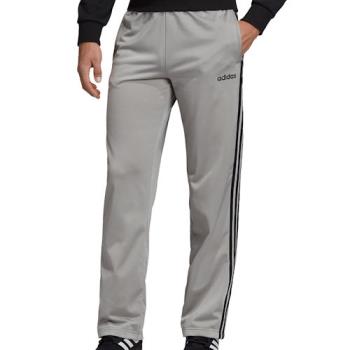Adidas 2020男時尚Tricot黑條三條紋運動灰色長褲