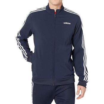 Adidas 2020男時尚Tricot深藍色運動立領拉鍊夾克