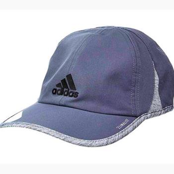 Adidas 2020男時尚輕質透氣舒適瑪藍色帽子