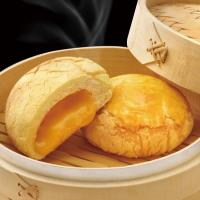 【聖瑪莉】金沙奶皇菠蘿包6入(麵包/餐包/港點/奶皇包/包子/奶油/蛋奶素)