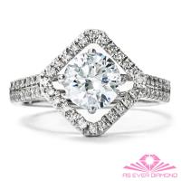 【AS EVER DIAMOND】GIA1克拉鑽戒 D/SI2/1EX 2VG 八心八箭 無螢光 極美