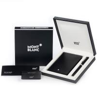 MONTBLANC 萬寶龍PIX鋼珠筆+大班護照夾禮盒組 – 123756.SET