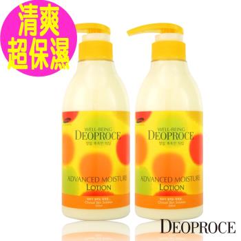 即期品 韓國 【Deoproce】超保濕滋養護膚乳500mlX2件 效期2025.11 (超保濕身體乳)