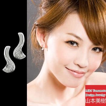 山本美樹 俏佳人 奧地利水晶針式耳環(MIT)