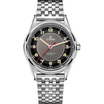 TITONI 梅花錶 傳承系列百周年紀念腕錶-39mm 83019 S-638