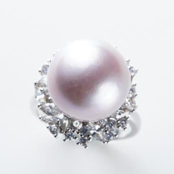 守春珠寶光彩魅力天然紫珍珠
