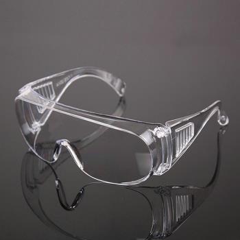 時尚美觀防風防飛沫護目鏡(2入)可內搭眼鏡