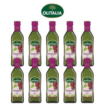 Olitalia 奧利塔 100%葡萄籽油組500ml x10罐