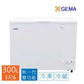至鴻 GEMA 密閉式 300L臥式冷凍櫃 3尺6 冰櫃 BD-300