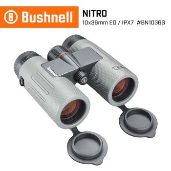 美國 Bushnell 倍視能 Nitro 戰硝系列 10x36mm ED螢石中型雙筒望遠鏡 BN1036G (公司貨)