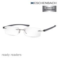 【德國 Eschenbach 宜視寶】矯正鏡片(未滅菌) ready readers 德國單光老花眼鏡 紳士灰 (共7種度數)