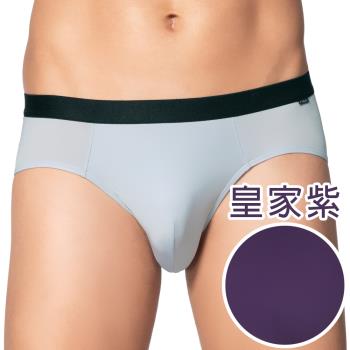 【Swear 思薇爾】SOLIS 天之膠子系列M-XXL素面貼身三角男褲(皇家紫)
