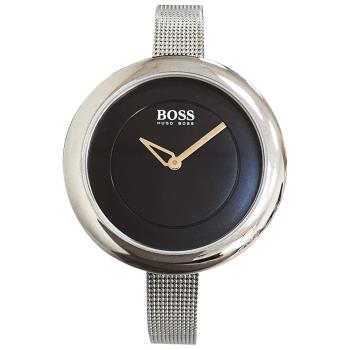 HUGO BOSS 簡約時尚米蘭帶腕錶/黑/36mm/H1502037