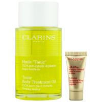 【CLARINS 克蘭詩】身體調和護理油 100ML + V型緊緻抗引力面膜 8ML
