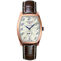 LONGINES 浪琴 Evidenza 典藏 18k玫塊金機械錶(L26428734)