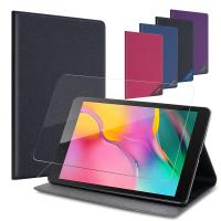 CITYBOSS for 三星 Samsung Tab A 8.0吋 2019 T295 運動雙搭皮套+專用玻璃貼