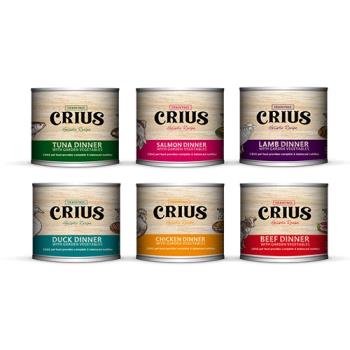 紐西蘭 CRIUS 克瑞斯無穀貓用主食餐罐-六種口味可選(175g/24罐)
