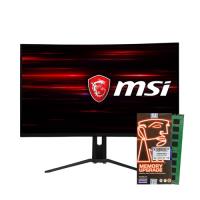 【組合包】MSI微星 Optix MAG321CQR 32型 電競螢幕 + Kingston金士頓 8G DDR4 2666 記憶體 (PC用)