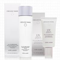ESTEE LAUDER雅詩蘭黛 極淨光透白修護保濕化妝水200ml+極淨光透白修護隔離乳30ml