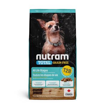 Nutram紐頓 T28無穀迷你犬 狗飼料 鮭魚配方-2kg X 1包