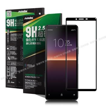 NISDA for SONY Xperia 10 II 完美滿版玻璃保護貼-黑