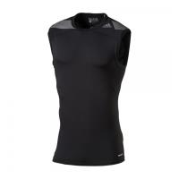 【adidas 愛迪達】tf cool tank 背心 男款/黑色(S)