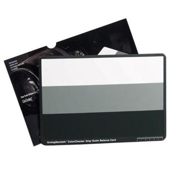美國X-Rite ColorChecker灰階卡Gray Scale Card 18%灰卡校正白平衡卡M50103(標準24-path白黑18灰色卡)