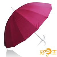 好傘王 手開直傘系_16骨超大傘面吹不壞真品大無敵傘3.0(6色任選)