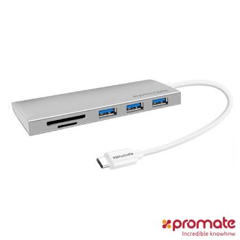 Promate USB Type C to USB 3.0 多功能充電傳輸集線器(SYNCHUB-C3)