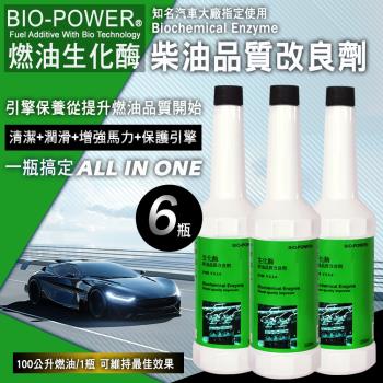 BIO-POWER燃油生化酶(柴油品質改良劑Diesel-D168)220ml-6瓶入
