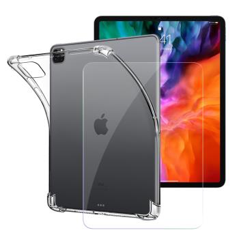 CITY for 2020 iPad Pro 12.9吋 平板5D 4角軍規防摔殼+專用版9H鋼化玻璃保護貼