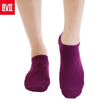 【BVD】W跟超低襪口隱形襪(女)24雙組(BW105襪子-低口襪)