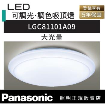 好商量~Panasonic 國際牌 68W LGC81101A09 大光量 LED 遙控吸頂燈 調光調色吸頂燈 110V 適合10坪
