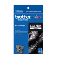 Brother LC67BK 原廠黑色墨水匣