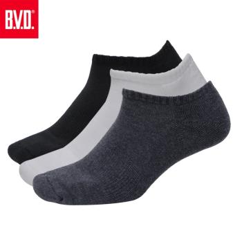 【BVD】男毛巾底船型襪4雙組(B293襪子)
