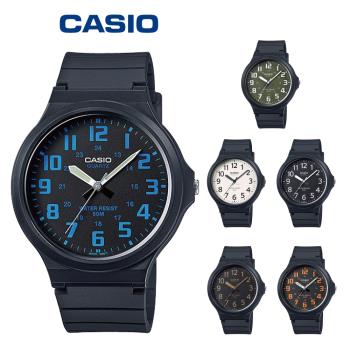 CASIO 卡西歐 MW-240 輕巧休閒生活簡約數字指針手錶