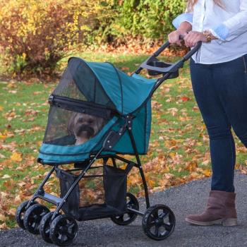 美國 Pet Gear新快樂步道無拉鍊寵物推車(PG-8030NZ)Happy Trails Lite NO-ZIP Pet Stroller