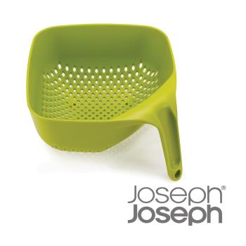 Joseph Joseph 好好握方形可堆疊濾籃(綠)
