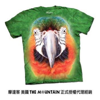 摩達客 自然純棉系列  鸚鵡臉 T恤