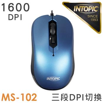 INTOPIC 廣鼎 飛碟光學滑鼠 MS-102