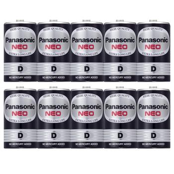 【國際牌Panasonic】碳鋅電池1號D電池10入裝(R20NNT/1.5V黑錳電池/乾電池/公司貨)