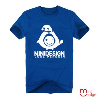 Minidesign-Mini聖誕企鵝人潮流設計短T 五色