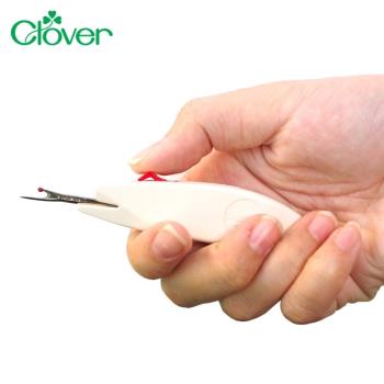 日本可樂牌Clover可伸縮2用拆線器剪線器21-505拆線刀切線器(切斷縫線、切開釦眼)接縫開膛手拼布工具