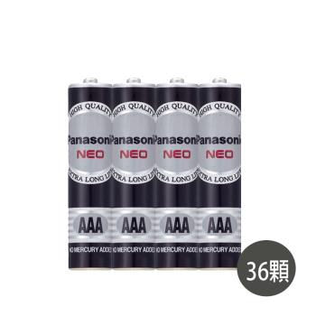 【國際牌Panasonic】碳鋅電池4號AAA電池36入裝(R03NNT/1.5V黑錳電池/乾電池/公司貨)