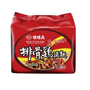【味丹】味味A排骨雞湯麵(5包/袋)